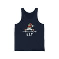 thumbnail image 1 of Mathematician Elf Christmas Unisex Tank Top, XS-2XL Holidays Xmas Elves, 1 of 2