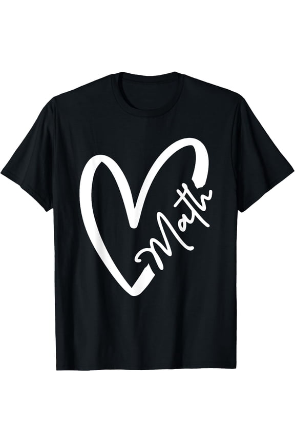 Mathematician Teacher Physicist I Love Math T-Shirt Size S-5XL