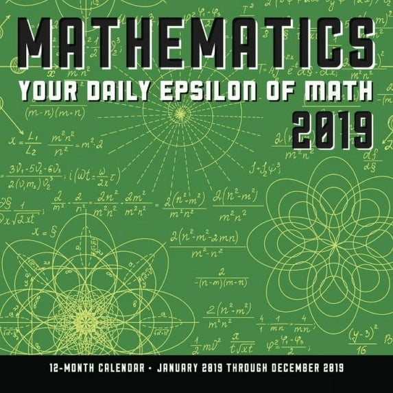 Mathematics 2019 Calendar