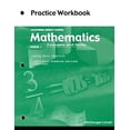 thumbnail image 1 of Pre-Owned Mathematics Concepts And Skills Course 1 Practice Workbook (Paperback) 0618077995 9780618077991, 1 of 1