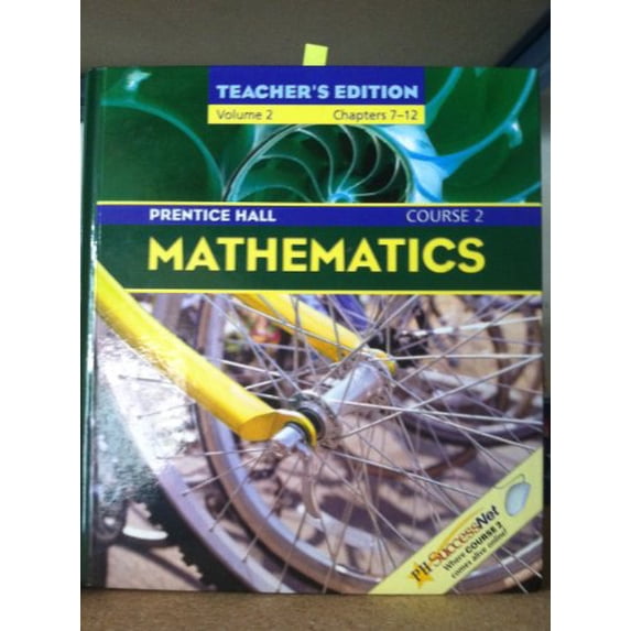 Pre-Owned Mathematics, Course 2, Vol. 2, Teacher's Edition Paperback