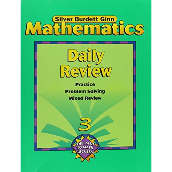 Pre-Owned Mathematics Daily Review, Grade 3: Practice, Problem Solving, Mixed Review (Paperback) 0382373189 9780382373183