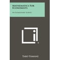 thumbnail image 1 of Mathematics For Economists: An Elementary Survey (Paperback), 1 of 1