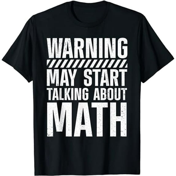 Mathematics For Men Women Best Math Teacher Algebra Lover T-Shirt