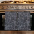 thumbnail image 1 of Mathematics Formulas Kitchen Towels Set of 3, Blackboard with Math Numerical Geometric Absorbent Dish Towels for Kitchen, Microfiber Hand Towel, Quick Drying Tea Towel for Cleaning Dishcloths, 1 of 7