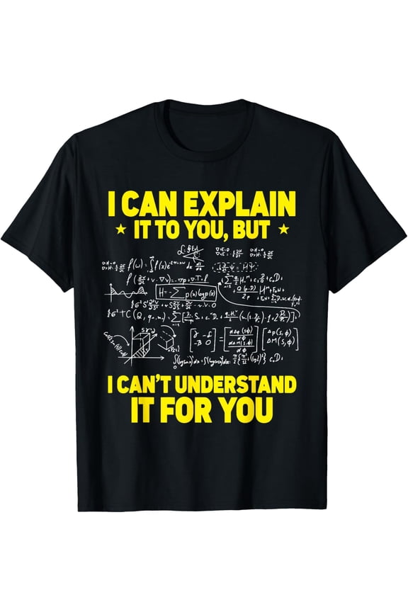 Mathematics Joke Math Teacher Pun Numbers T-Shirt