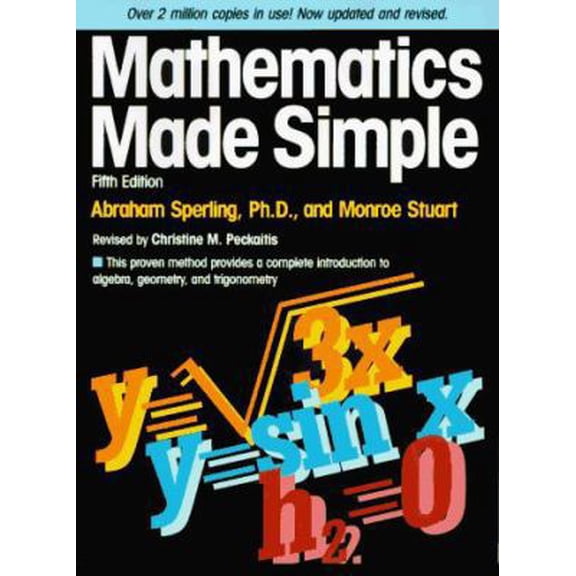 Pre-Owned Mathematics Made Simple (Paperback) 0385265840 9780385265843