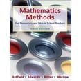 thumbnail image 1 of Mathematics Methods for Elementary and Middle School Teachers, (Paperback), 1 of 1