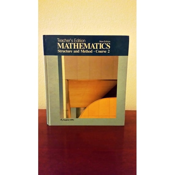 Pre-Owned Mathematics: Structure and Method Course 2 Teacher's Edition
