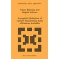 thumbnail image 1 of Mathematics and Its Applications Asymptotic Behaviour of Linearly Transformed Sums of Random Variables, Book 416, (Hardcover), 1 of 1