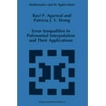 thumbnail image 1 of Mathematics and Its Applications Error Inequalities in Polynomial Interpolation and Their Applications, Book 262, (Paperback), 1 of 1
