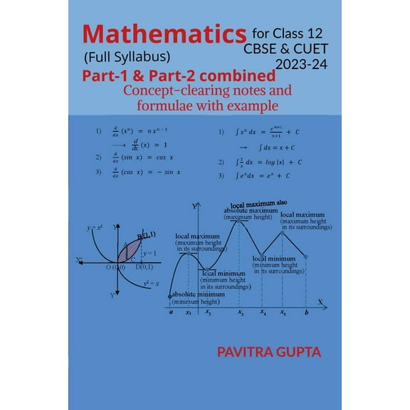 Mathematics for class 12 (CBSE & CUET) Full Syllabus, (Paperback)