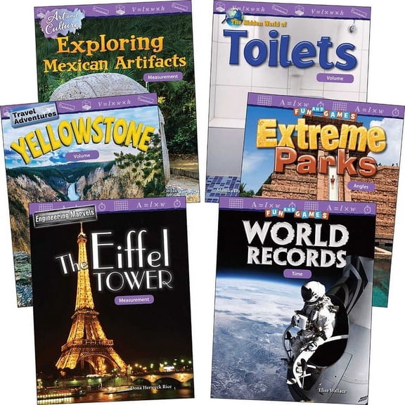 Mathematics in the Real World Measurement & Data: Grades 4-5 (6-Book Set), (Paperback)
