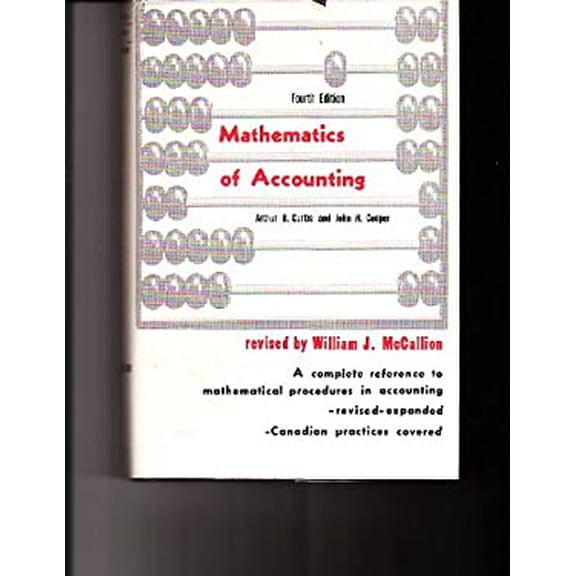 Pre-Owned Mathematics of Accounting 9780135639085 Used