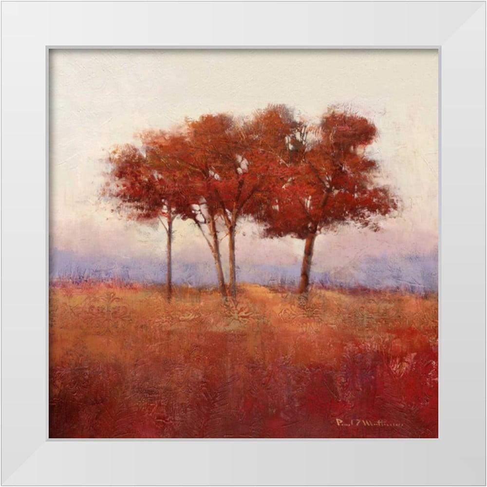 Mathenia, Paul 20x20 White Modern Wood Framed Museum Art Print Titled ...