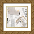 thumbnail image 1 of Mather, Nathaniel 26x26 Gold Ornate Wood Framed with Double Matting Museum Art Print Titled - Puzzled, 1 of 4