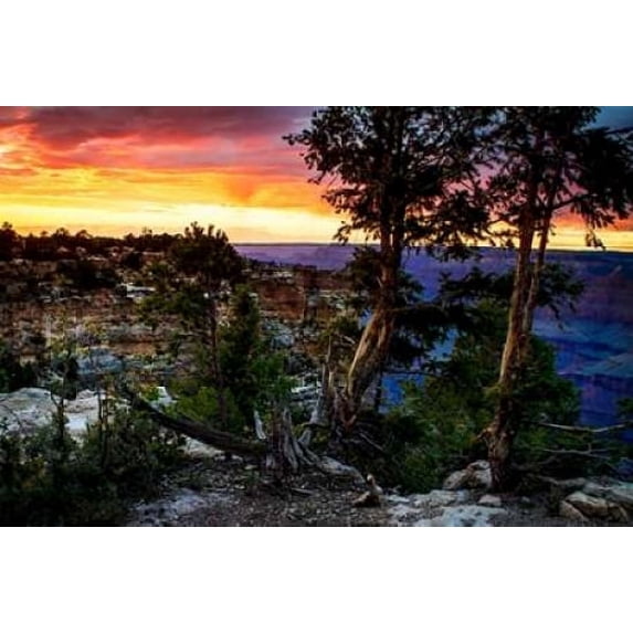 Mather Point Sunset II Poster Print by Alan Hausenflock (20 x 28)