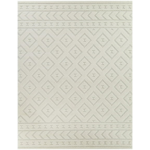 Mather Transitional Trellis Area Rug