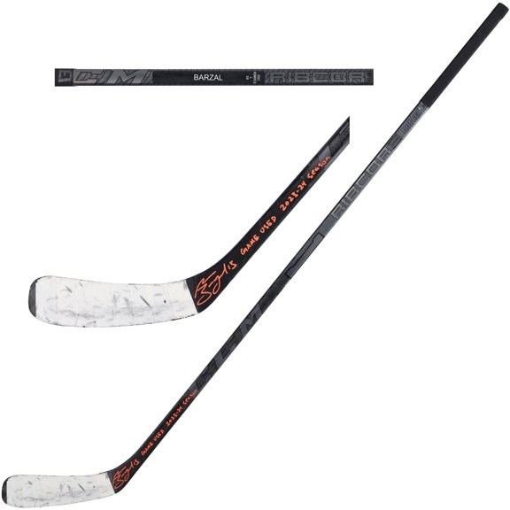 Mathew Barzal New York Islanders Autographed Game-Used Black CCM Stick from the 2023-24 NHL Season with "Game Used" Inscription - RG13334770 - Fanatics Authentic Certified