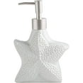 thumbnail image 1 of Mathew O Ceramic Relief Starfish/Shell Soap Dispenser Soap Bottle Lotion Bottle with Pump, 1 of 2