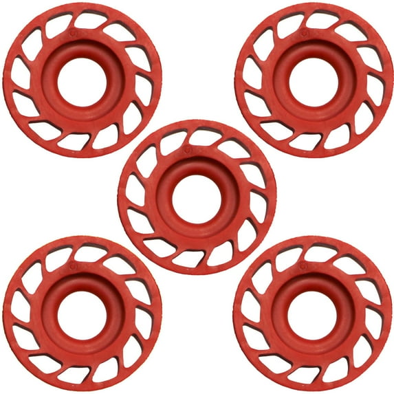 Mathews Custom Dampening Accessories Rubber Roller (HDS) 3/4″ 8 Colors - 5/Pack