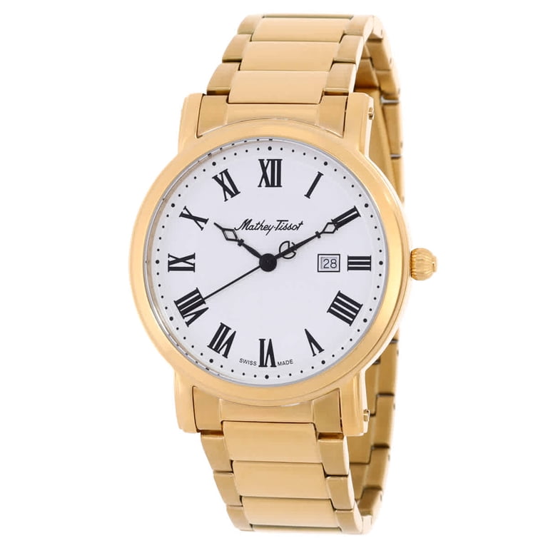 Mathey-Tissot City Quartz White Dial Men display picture 1