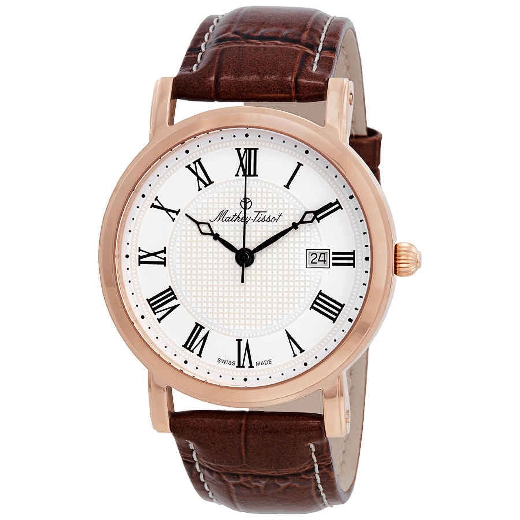 Mathey-Tissot City White Dial Men's Watch HB611251PBR - Walmart.com