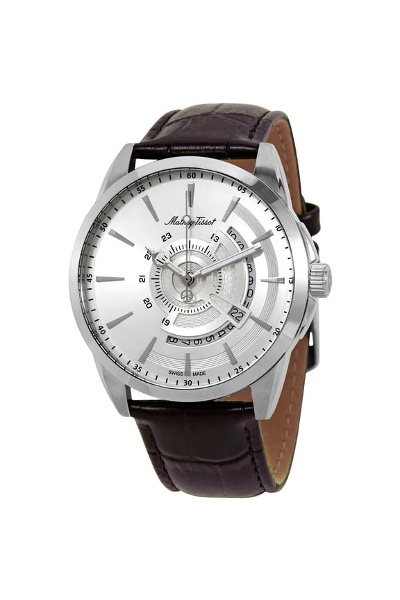 Mathey-Tissot Mondo Quartz Silver Dial Men's Watch H711AS