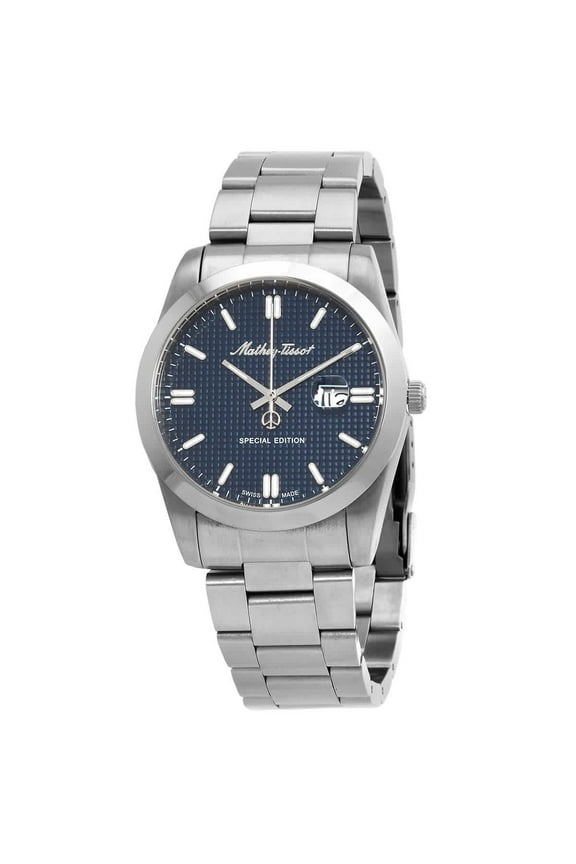 Mathey-Tissot Mathy Chess Quartz Blue Dial Men's Watch H452ABU