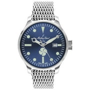 Mathey Tissot Mens Elica Blue Dial Watch - U121ABU