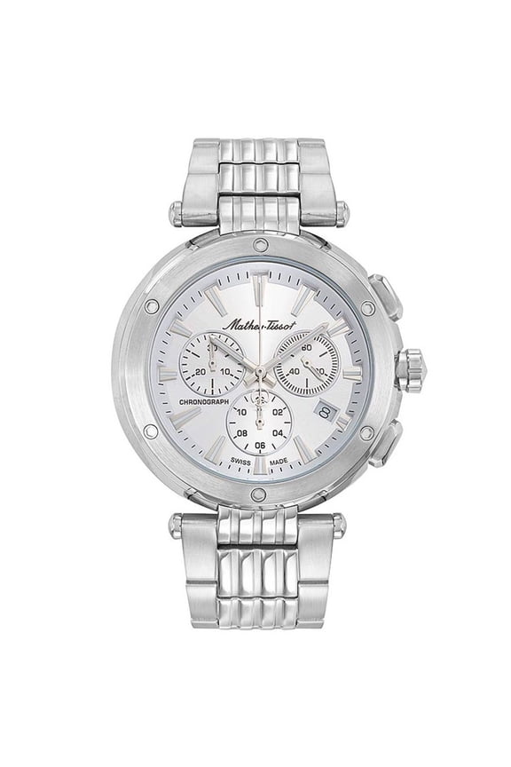 Men's Neptune Chrono Black Dial Watch - H912CHAI