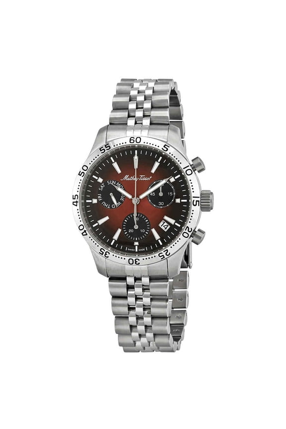 Mathey-Tissot Type 22 Chronograph Red Dial Men's Watch H1822CHAR