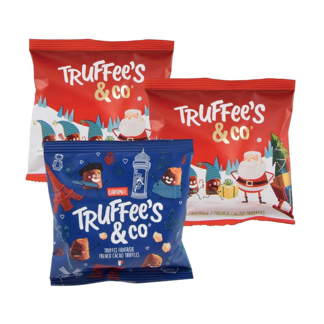 Mathez Truffee's & Co Christmas Truffles - Variety Pack of 3