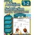 thumbnail image 1 of Mathflare Workbooks Addition and Subtraction Math Workbook 1st and 2nd Grade: Word Problems Grade 1-2, Exercises 1 to 50, Activities, Commut, Book 1, (Paperback), 1 of 1