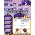 thumbnail image 1 of Mathflare Workbooks Place Value and Expanded Notations Math Workbook 5th Grade: Place Value Grade 5, Expanded and Standard Notations with An, Book 1, (Paperback), 1 of 1