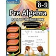 thumbnail image 1 of Mathflare Workbooks Pre Algebra Workbook 8th and 9th Grade: Pre Algebra Workbook Grade 8-9, Linear Equations, Quadratic Equations, Equations, Book 1, (Paperback), 1 of 1