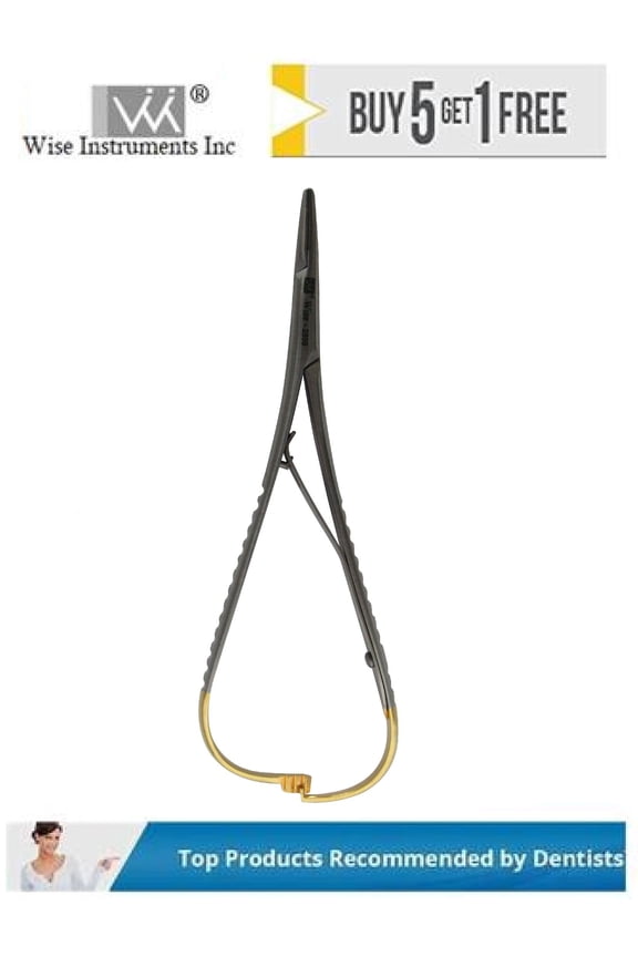 Mathieu Needle Holder, 14 cm (5.5") Tungsten Carbide Jaws