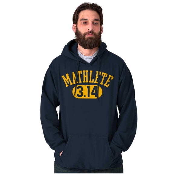 Mathlete Pi Math Student Teacher Hoodie Sweatshirt Women Men Brisco Brands L