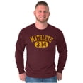 thumbnail image 1 of Mathlete Pi Math Student Teacher Long Sleeve TShirt Men Women Brisco Brands L, 1 of 6
