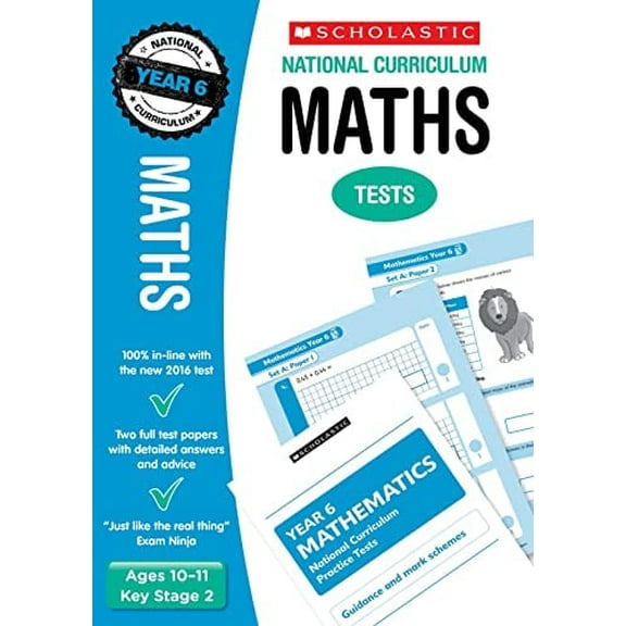 Maths Test - Year 6 (National Curriculum SATs Tests) (Paperback)