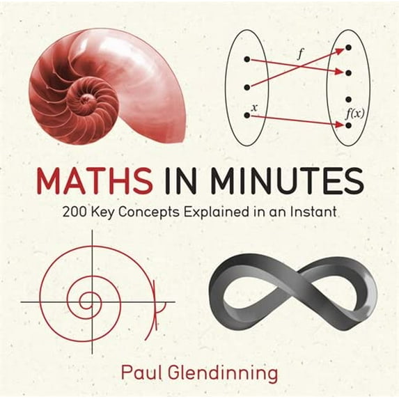 Pre-Owned Maths in Minutes: 200 Key Concepts Explained In An Instant Paperback