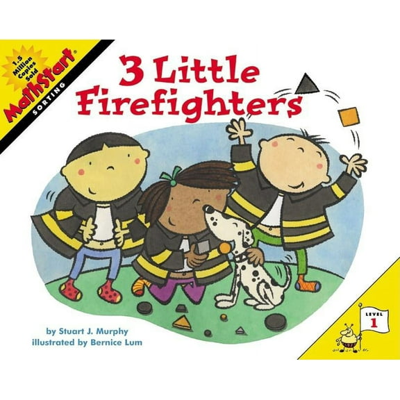 Mathstart 1 3 Little Firefighters, (Paperback)