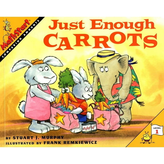 Mathstart 1 Just Enough Carrots, (Paperback)