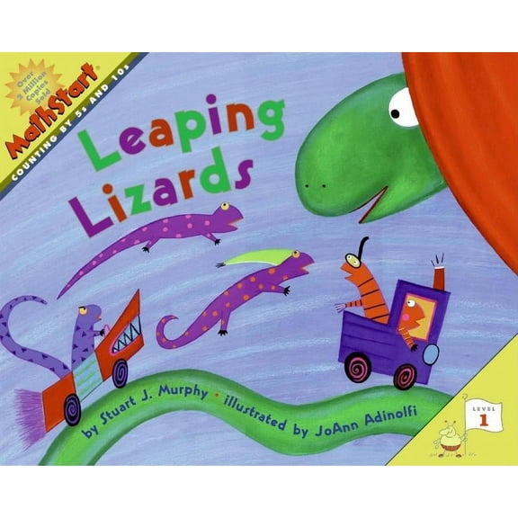 Mathstart 1 Leaping Lizards, (Paperback)