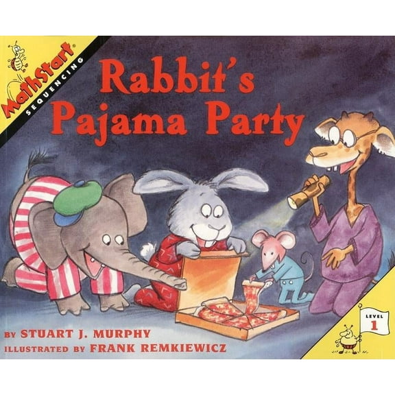 Mathstart 1 Rabbit's Pajama Party, (Paperback)