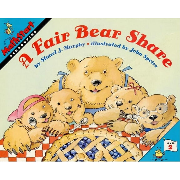 Mathstart 2 A Fair Bear Share, Book 1, (Paperback)