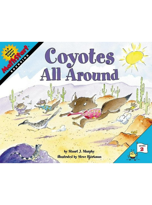 Mathstart 2: Coyotes All Around (Paperback)