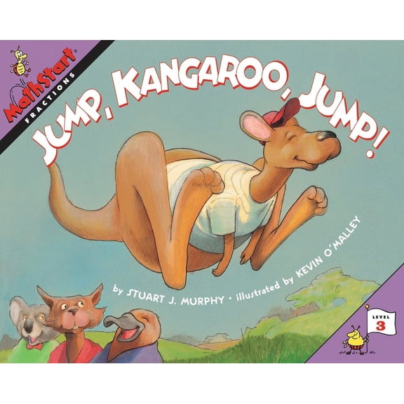 Mathstart 3 Jump, Kangaroo, Jump!: Mathstart Level 3: Fractions, (Paperback)