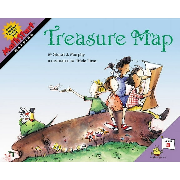 Mathstart 3 Treasure Map: Mathstart Level 3: Mapping, (Paperback)