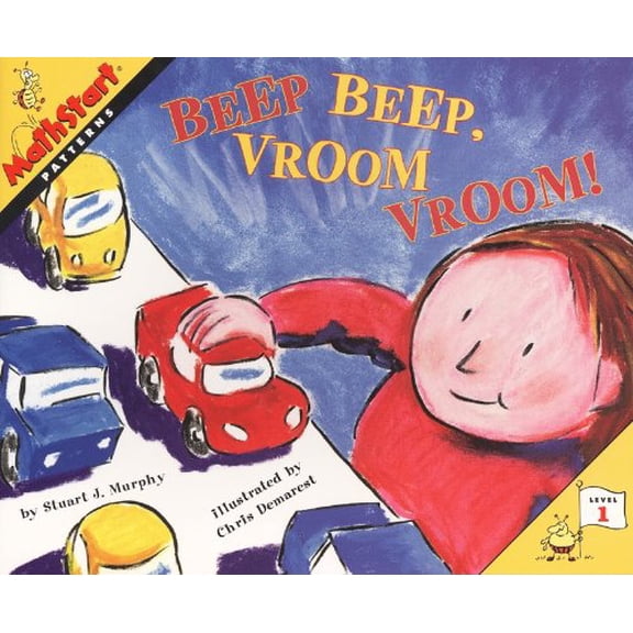 Pre-Owned Beep, Beep, Vroom, Vroom! Mathstart: Level 1 Prebound Paperback Stuart J. Murphy